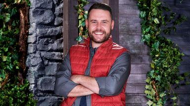 Danny Miller is one of the I'm A Celebrity... Get Me Out Of Here! 2021 contestants. Pic: ITV/Lifted Entertainment
